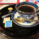 月と - コーヒー(チョコ付)500円(2018.2月中旬)