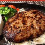 酒場食堂とんてき - 大人気！飛騨牛ハンバーグ