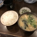 ぶんぶく - ごはんと貝汁