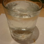 寿司善 - 芋焼酎屋久の社水割り二杯目