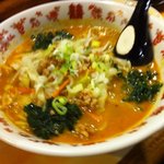 相思豆 - 〆の担担麺