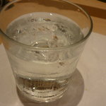 寿司善 - 芋焼酎屋久の社水割り四杯目
