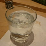 寿司善 - 芋焼酎屋久の社水割り六杯目