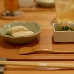 ITEMAE - セリと揚げのおひたし
