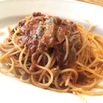 Osteria Urara - 羊と舞茸のラグーソース スパゲッティーニ