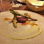 The Kitchen Salvatore Cuomo - 牛ステーキと山菜の天ぷら