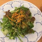 ぎをん椿庵 - オープン記念限定セットのサラダ