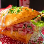 ビストロ アオキ - 鴨のパストラミのミルフィーユ仕立て