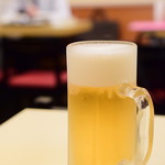神楽坂飯店 - 生ジョッキビール@500円