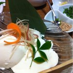 Kushikatsu - 寄せ豆腐…甘くて美味しい