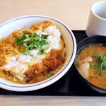 かつや - カツ丼(梅)+とん汁(小)