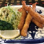 さぬき茶屋 - エビは小ぶりながら５尾