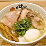 中華蕎麦 時雨 - 塩蕎麦+特製トッピング 820+300円 バランスよし！