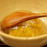 新ばし 笹田 - 雲丹と出汁ジュレ