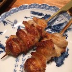 炭火焼鳥 きち蔵 -  名古屋コーチン 皮