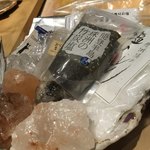 鮨　Shizuku - 数々の塩