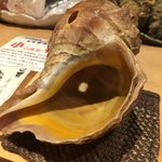 鮨　Shizuku - 北海道襟裳産つぶ貝の殻