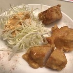 新京 - 小皿の唐揚げ