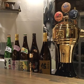 Sake that goes well with food, seasonal sake. Carefully selected sake changes daily◇