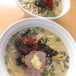 麺屋 彩未 - デスラーウィーク２０１８限定デスラーメン　９３０円（税込）【２０１８年３月】