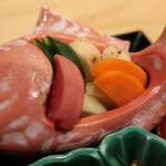 帰燕 - 漬物盛り合わせ