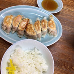 ラーメン 中村 - Aランチの餃子ライス