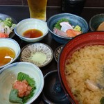 まるさん松本 - あぶらめ刺身