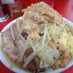 ラーメン二郎 - 小豚：あぶら・にんにく増し