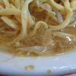 ラーメン二郎 - 良く混ぜたほうがいいね