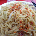 ラーメン二郎 - この唐辛子むせました