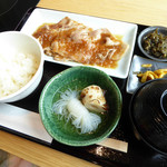 こんぶや - しょうが焼き定食