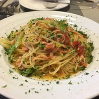 トラットリア イル レガーロ - 桜えびとキャベツのパスタ