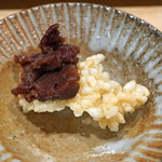 三谷 - 無農薬で育った小豆の餡子とおこげ