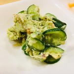 お多幸 - 春野菜の和え物。