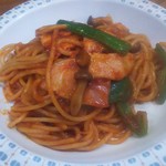 スパゲティ屋くぼやん - ニンニクナポリタン 650円