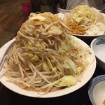 Tenkai - ラーメン  手前が増し増し  奥が増し