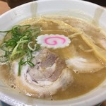 布施 細見商店 - 鶏豚骨らーめん（大盛）（￥800）