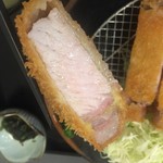 とんかつ 川久 - 黒豚ロースカツ定食