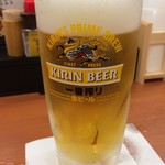 天丼てんや - 生ビール