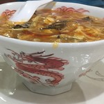 チャイナはうす・龍 - 酸辣湯麺の丼