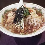 ふくちゃん亭 - 醤油ラーメン　コーヒー付で600円