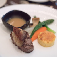 ホテルグランヴィア京都 - 2018.4 国産牛フィレ肉のグリエとフォアグラのアンサンブル ふたつの個性が重なる味噌の香り和風ソース