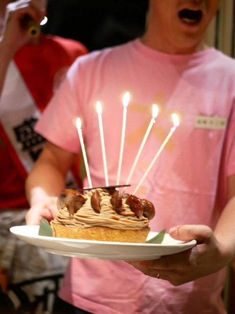 1000件目は幸せなお誕生会ʚ ɞ By Apricoton 上野イカセンター 上野 魚介料理 海鮮料理 食べログ