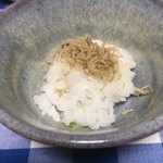 こと路 - おじゃこを白ご飯にたっぷり♫(2018.04現在)
