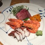 季節料理かたやま - お造り盛り合わせ