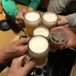 しゃぶしゃぶ太郎 - 先ずは5名で乾杯