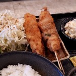 焼鳥 とりよし - 串カツ定食