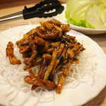 ゆたか - 豚肉とタケノコの味噌炒め レタス巻き