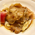 ゆたか - 豚肉と自家製ガリの炒め