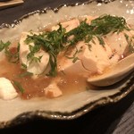 宵ノねこ - 豆腐の梅しそあんかけ